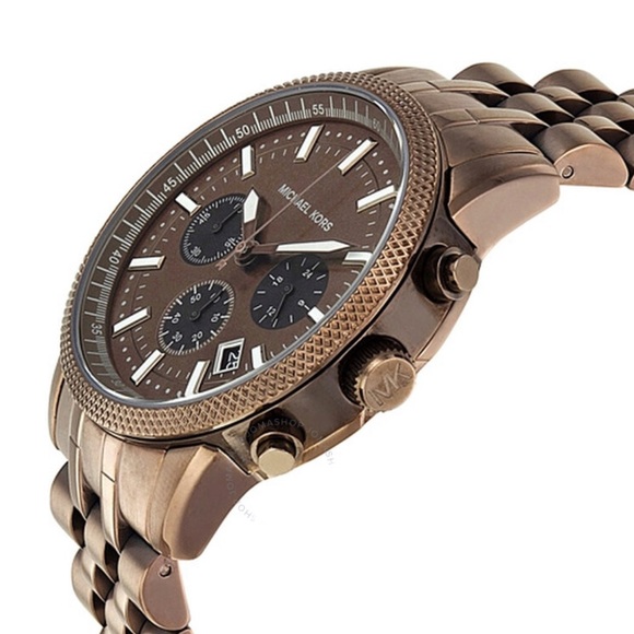 MICHAEL KORS “SCOUT” MK8237 EXPRESSO WATCH - Picture 2 of 4
